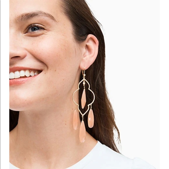 NWT Kate Spade Chandelier Earrings - Picture 2 of 9